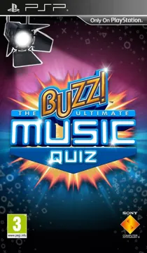 Buzz! The Ultimate Music Quiz (AU) box cover front